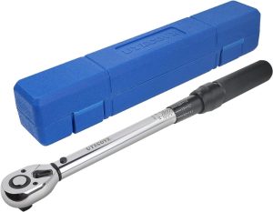 1/2-Inch Drive Click Torque Wrench, Dual-Direction Click Professional, 10-160Ft-Lb/13.6-217Nm, Dual Range Scales Graduated In Ft.Lb And N.M | Torque Wrenches Torque Wrenches Torque Wrenches