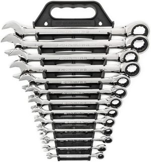 13 Pc. 12 Pt. Ratcheting Combination Wrench Set, Sae – 9312 | Combination Wrenches Box Wrenches Box Wrenches