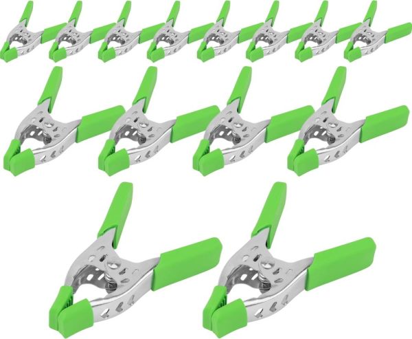 14Pcs Spring Clamp, Heavy Duty Spring Metal Spring Clamps, 2.5"-Inch Jaw Opening (4Inch&6Inch&7Inch 14-Piece) | Clamps Clamps Clamps