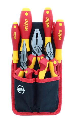 32985 7 Piece Insulated Industrial Pliers And Screwdriver Set | Screwdriver Sets Screwdriver Sets Screwdriver Sets