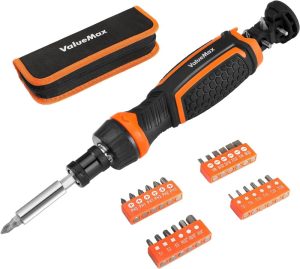 34Pcs Multi-Bit Ratcheting Screwdriver Set Tool, Portable Multi-Purpose Ratchet Screw-Driver, Slotted/Philips/Torx/Square/Hex, Nut Driver | Screwdrivers Multi-Bit Drivers Multi-Bit Drivers