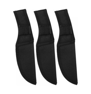 3Pcs Straight Knife Sleeve, Nylon Knife Sheath Wearproof Knife Holster With Fixed Loop For Outdoor Camping Travel（For 3.9” Blade Knife ） | Knife Sheaths Knife Sheaths Knife Sheaths