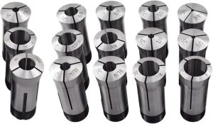 5C Collet Set 1/8 3/16 1/4 5/16 3/8 7/16 1/2 9/16 5/8 11/16 3/4 13/16 7/8 15/16 1 Inch Collets For Machining Turning | Collets Collets Collets