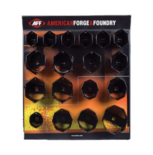 6 Pt And 8 Pt Mixed Axel Nut Socket Shop Display With Graphic Overlay Kit, 18501P | Individual Drive Sockets Individual Drive Sockets Individual Drive Sockets