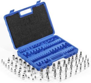 60 Pieces Master Torx Bit Socket And External Torx Socket Set, Supreme Torque All-In-One Complete Set | Individual Drive Sockets Individual Drive Sockets Individual Drive Sockets