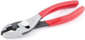 60720 6-Inch Slip Joint Pliers, Silver, Red | Slip-Joint Pliers Pliers Slip-Joint Pliers