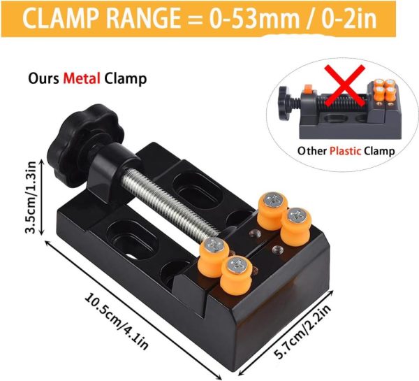 62 Pieces Pin Vises Hand Drill Bits Set Micro Twist Manual Rotary Hobby Drill Tools With Clamp For Jewelry Making, Craft Carving, Diy, Woodworking, Plastic, Shells, Resin Or Model Making (0.3-3.0Mm) | Vises Vises Vises