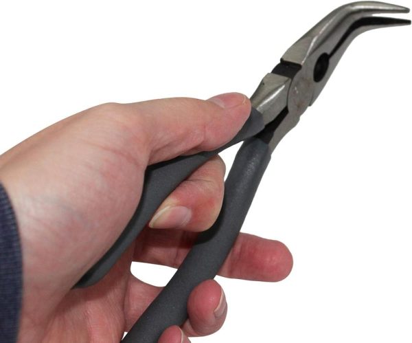 7" Angled Needle Nose Pliers – 90 Degree Bent Nose Pliers | Needle-Nose Pliers Needle-Nose Pliers Needle-Nose Pliers