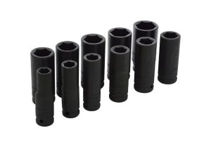 73112 1/2-Inch Drive Impact Socket Set, 11-Piece , Black | Individual Drive Sockets Individual Drive Sockets Individual Drive Sockets