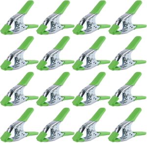 8&16Pcs 6" Inch Spring Clamp, Heavy Duty Spring Metal Spring Clamps, 2.5"-Inch Jaw Opening (6Inch 16-Piece) | Clamps Clamps Clamps