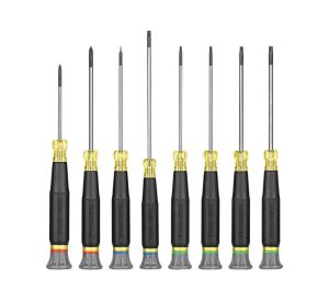 85617 Mini Precision Screwdriver Set, Slotted, Phillips, Torx, Cushion-Grip Handles, Ideal For Terminal Blocks, Electronics | Screwdrivers Screwdrivers Screwdrivers