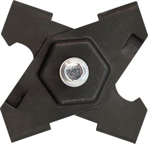 863 Cctv T-Bar Ceiling Clip Base (Black) | Vises Vises Vises