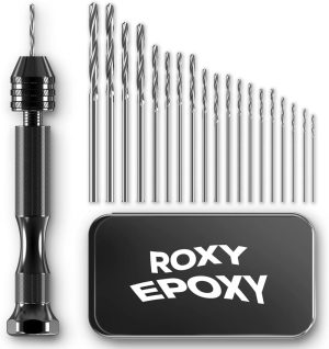 Aluminum Alloy Pin Vise Hand Drill Bits (26 Pcs) – Rotary Tool For Resin Crafts, Jewelry Repair, And Wood Carving – Micro Mini Twist Drills Set (0.6 – 3.0 Mm) | Vises Vises Vises