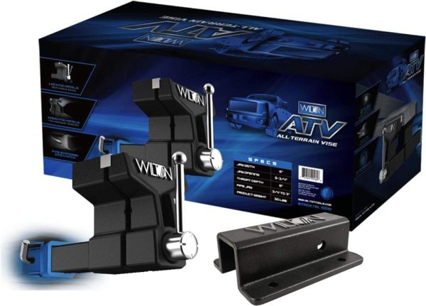 Atv All-Terrain Vise, 6" Jaw Width, 5-3/4" Max Jaw Opening, 5" Throat (10010) | Vises Vises Vises