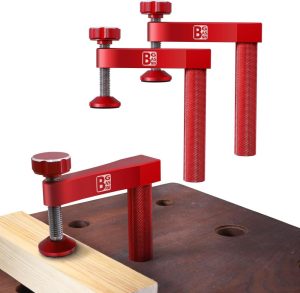 Bench Dog Clamp, 3/4 Inch（19Mm) Sturdy & Non-Marking Bench Dogs Hole Clamp Woodworking Dog Holes Workbench Accessories For Woodworking Clamps Hand Tools | Clamps Clamps Clamps