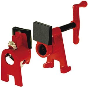 Bpc-H34, 3/4-In. H Style Pipe Clamps – Incredibly Versatile, Easy To Assemble, Indespensable Workshop Clamp For Woodworking, Carpentry, Home Improvement, And Diy Projects | Clamps Clamps Clamps