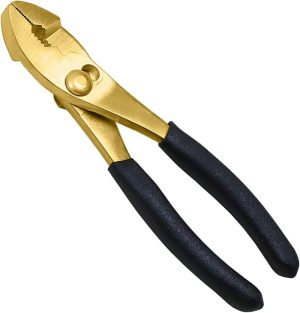 Brass Slip Joint Pliers 6", Adjustable Combination Pliers With Non-Slip Handle, Brass Pliers, Die-Forged, Corrosion Resistant | Slip-Joint Pliers Pliers Slip-Joint Pliers