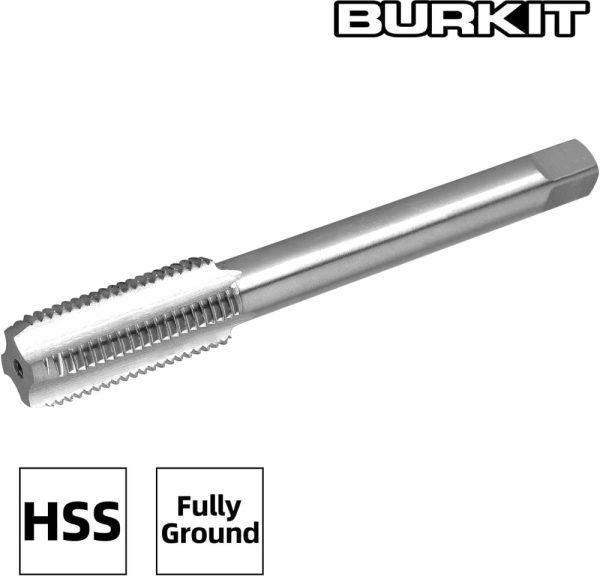 Burkit M14 X 1 Thread Tap Right Hand, Hss M14 X 1.0 Straight Fluted Machine Tap | Threading Taps Threading Taps Threading Taps