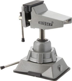 Bv-Vb Vacuum Base Vise, Silver | Vises Vises Vises