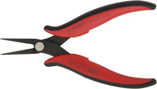 Chp Pn-2007 Long-Nose Pliers, Flat Nose, Flat Outside Edge, Serrated Jaws, 32Mm Jaw Length, 3Mm Nose Width, 3Mm Thick Steel, Original Version | Needle-Nose Pliers Needle-Nose Pliers Needle-Nose Pliers