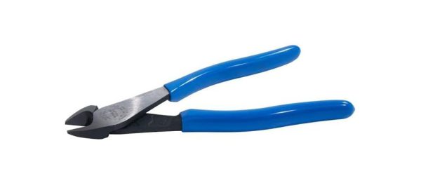 D2000-28 Pliers, Made In Usa, Diagonal Cutting Pliers With Angled Head Are Heavy-Duty To Cut Acsr, Screws, Nails, Most Hardened Wire, 8-Inch | Side-Cutting Pliers Pliers Side-Cutting Pliers