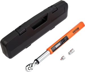 Digital Torque Wrench, 3/8" Drive Electronic Torque Wrench, Torque Wrench Kit 3.7-37Ft.Lb/5-50N.M Torque Range Accurate To ±2%, 3-Mode Adjustable Torque Wrench Set With Led Buzzer Calibration | Torque Wrenches Torque Wrenches Torque Wrenches