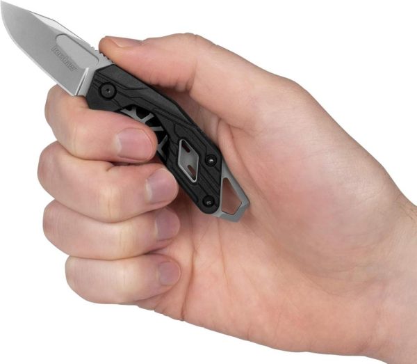 Diode Folding Pocket Knife, 1.6 Inch Blade With Manual Opening, Liner Lock (1230), Black,Steel | Knives Knives Knives