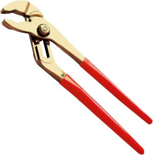 Groove Joint Pliers,Tongue-And-Groove Pliers,Non-Sparking Slip-Joint Pliers,Spark-Free Safety Slip Joint Pliers,Aluminum Bronze,6",150Mm,Max Jaw Opening 25Mm,Din Standard, Bam & Fm Certificate | Tongue-and-Groove Pliers Pliers Tongue-and-Groove Pliers