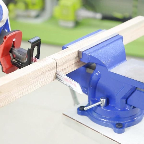 Heavy Duty Bench Vise 4.5 Inch, 360° Swivel Locking Base Bench Clamp With 125Mm Vise Jaw, Clamp-On Merchanic Vice Desktop Clamp For Woodworking, Drilling (4” Jaw) | Vises Vises Vises