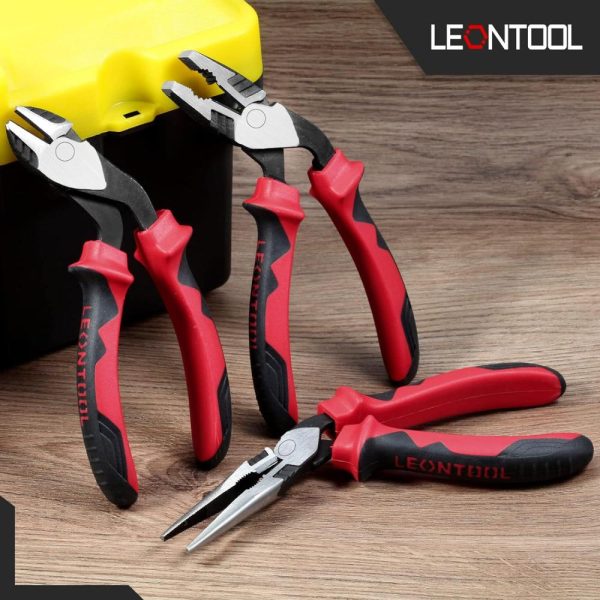 High Leverage Diagonal Cutting Pliers With Angled Head 7 Inch Wire Cutters Heavy Duty Side Cutting Pliers Professional Hand Tool Saving 35 Percent Labour | Side-Cutting Pliers Pliers Side-Cutting Pliers