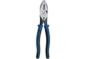 J2138Ne Pliers, 8-Inch Side Cutters, High Leverage Lineman’s Pliers Cut Copper, Aluminum And Other Soft Metals | Side-Cutting Pliers Pliers Side-Cutting Pliers