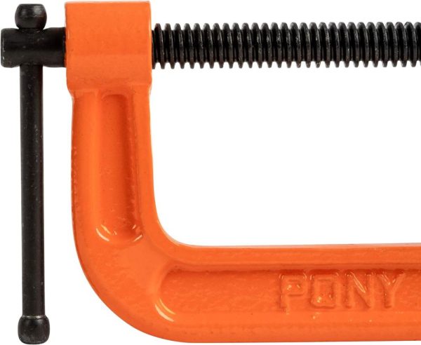 Jorgensen 2630 3-Inch C-Clamp, Orange | Clamps Clamps Clamps