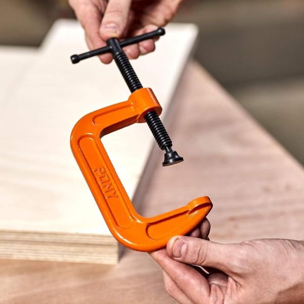 Jorgensen 2630 3-Inch C-Clamp, Orange | Clamps Clamps Clamps