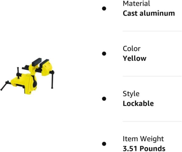 Multi-Angle Vise, Swivel, 2-7/8 In | Vises Vises Vises