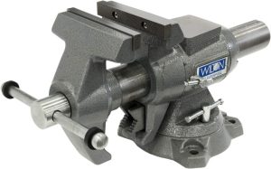 Multi-Purpose Bench Vise, 5-1/2" Jaw Width, 5" Max Jaw Opening, 2-3/4" Throat (Model 550P) | Vises Vises Vises