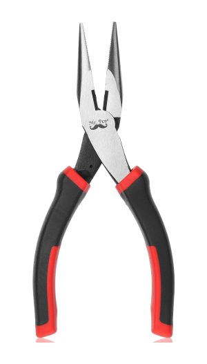 Needle Nose Pliers, 6 Inch, Long Nose Pliers, Needle Nose Pliers Tool, Pliers Needle Nose, Long Nose Pliers With Cutter, Wire Wrapping, Crafts, Jewelry Making Supplies | Needle-Nose Pliers Needle-Nose Pliers Needle-Nose Pliers