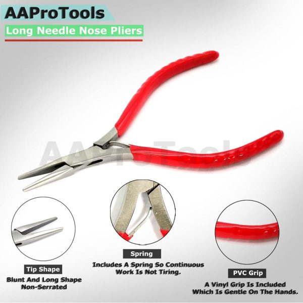 Needle Nose Pliers Extra Long Needle Nose Plier 5" -311L | Needle-Nose Pliers Needle-Nose Pliers Needle-Nose Pliers