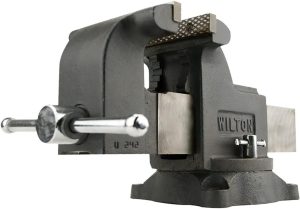 Shop Bench Vise, 5" Jaw Width, 5" Max Jaw Opening, 3" Throat (Model Ws5) | Vises Vises Vises