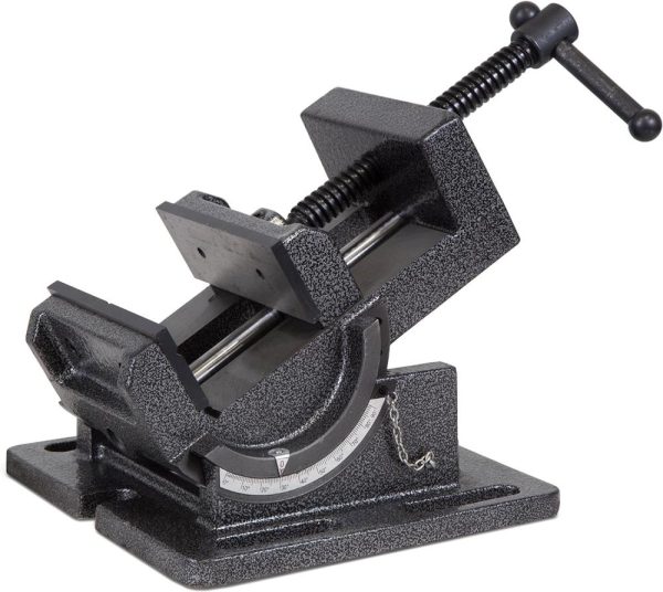 Tilting Vise, 4.25-Inch For Benchtops And Drill Presses, Black | Vises Vises Vises