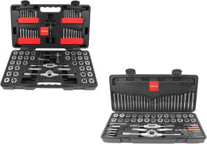 Tommars 75-Pc Tap And Die Set, Sae & Metric Hex Thread Taps Dies Wrench Metric Sizes& 70-Pc Tap And Die Set, Sae & Metric Hex Thread Taps Dies Wrench Metric Sizes | Tap & Die Sets Tap & Die Sets Tap & Die Sets