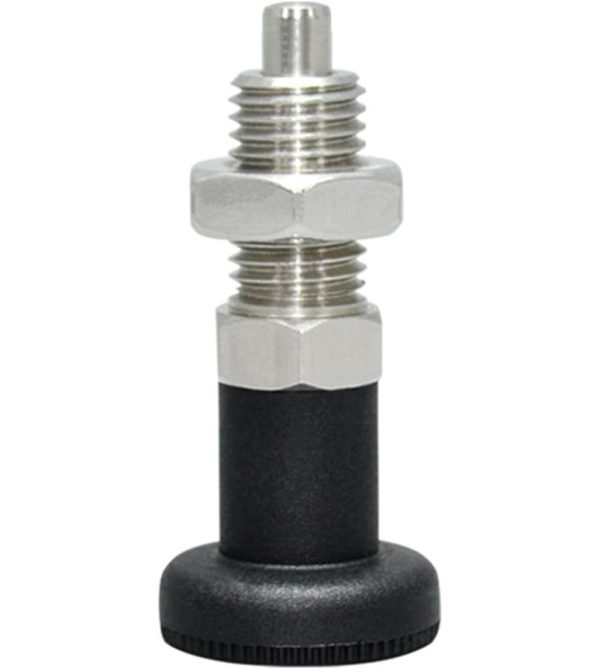 Tqyijhy Spring Return Knob Plunger Indexing Plunger Self Locking Indexing Pin Fine Thread Screw For Precise Positioning Spring Knob Plunger, M8 | Spring Plungers Spring Plungers Spring Plungers