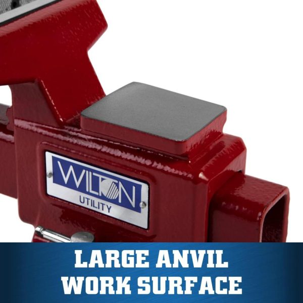 Utility Bench Vise, 4-1/2" Jaw Width, 4" Jaw Opening, 2-5/8" Throat (Model 674U) | Vises Vises Vises