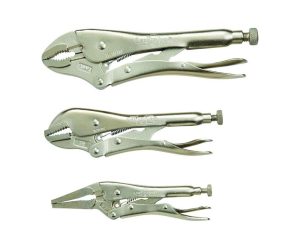 Vise-Grip Pliers Set, Locking Pliers, 3-Piece (323S), Silver | Vise Grips & Locking Pliers Pliers Vise Grips & Locking Pliers