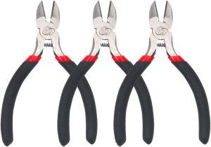 Wire Cutters Diagonal Cutting Pliers Mini Precision Side Cutter For Electronics Wire Cable Cutting, 3 Pack | Side-Cutting Pliers Pliers Side-Cutting Pliers