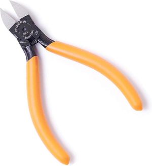 Wire Cutting Pliers Diagonal Side Cutter, 6" Ultra Sharp Clippers For Cuts Wires, Electronics, Cr-V Side Cutting Nippers, Yellow | Side-Cutting Pliers Pliers Side-Cutting Pliers