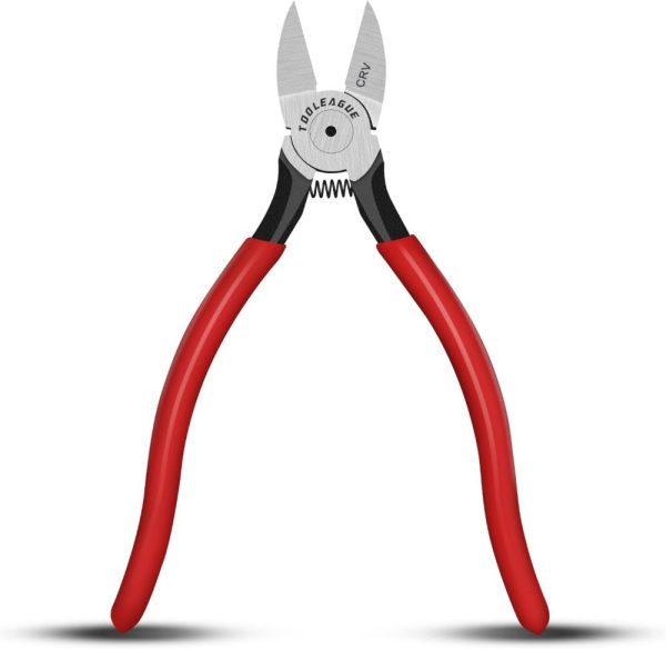 Wire Flush Cutters, 7-Inch C-Rv Ultra Sharp Flush Cut Pliers, Heavy Duty Wire Cutters For Crafts,Artificial Flowers,Jewelry Making, Electrical & Any Clean Cut Needs | Side-Cutting Pliers Pliers Side-Cutting Pliers