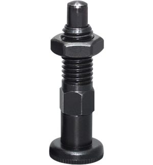 Xanhoy Spring Return Knob Plunger Carbon Steel Spring Indexing Plunger Fine Thread Screw Indexing Plungers Easy To Use, 10Mm, As Pictures Shown | Spring Plungers Spring Plungers Spring Plungers