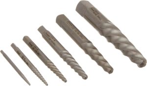 Screw Extractor, Spiral Flute, 6-Piece (53545) | Tap Extractors Tap Extractors Tap Extractors