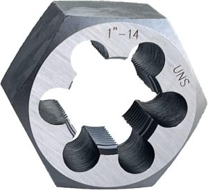 1"-14 Hex Die Rethreading Die Thread Die Carton Steel Right Hand | Threading Dies Threading Dies Threading Dies