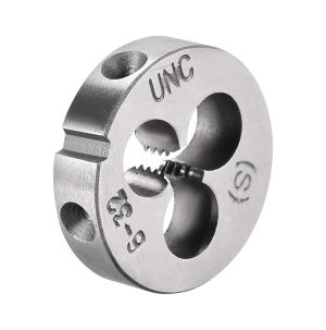 6-32 Unc Round Die, Machine Thread Right Hand Threading Die, Alloy Tool Steel Screw Thread Cutting Die | Threading Dies Threading Dies Threading Dies